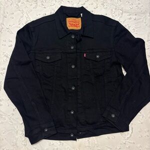 Levi's Men's Black Denim Jacket